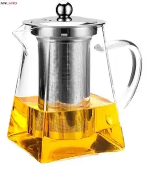 قوری پیرکس هرمی سایز 950 میلی لیتر