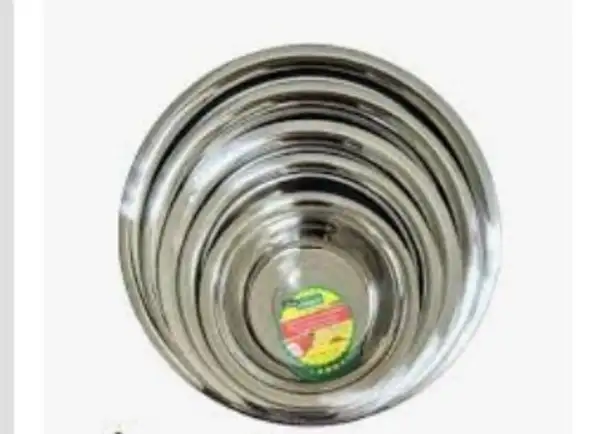 سرویس 5 پارچه لگن استیل یونیک